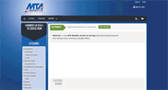 Desktop Screenshot of mtabenefits.accessdevelopment.com