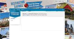 Desktop Screenshot of destination-savings.accessdevelopment.com